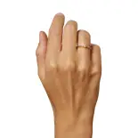 złoty pierścionek z diamentem 0,15 ct-1709 złoty pierścionek z diamentem 0,15 ct-1709